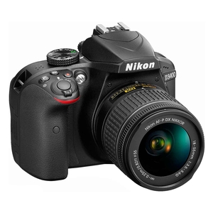 Image of Nikon D3400 SLR Camera With AF-P 18-55MM VR Lens - Black