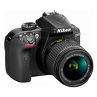 Image of Nikon D3400 SLR Camera With AF-P 18-55MM VR Lens - Black