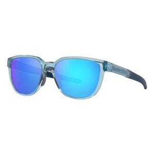 Image of Oakley Actuator Prizm Sunglasses - Transparent Stonewash Frame / Prizm Sapphire Lens
