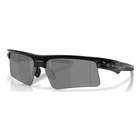 Image of Oakley Bisphaera Speed Sunglasses - Polished Black Frame / Prizm Black Polarized Lens