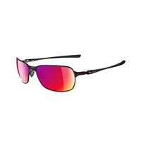Image of Oakley C-Wire Polarized Sunglasses - Pewter / Polarized Red Iridium