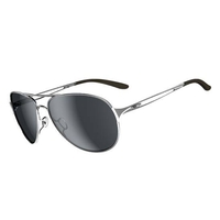 Image of Oakley Caveat Women's Sunglasses - Polished Chrome  / Grey