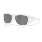 Image of Oakley Chaminade Sunglasses - Polished White Frame / Prizm Black Lens