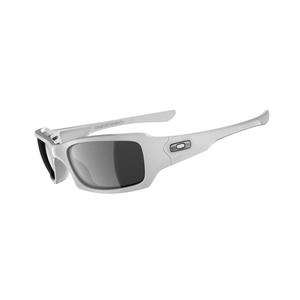 Image of Oakley Fives Squared Men's Sunglasses - Polished White / Black Iridium