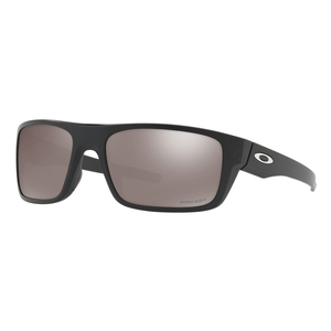 Image of Oakley Drop Point Prizm Polarised Sunglasses - Matte Black Frame/Prizm Black Polarized Lens