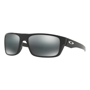 Image of Oakley Drop Point Sunglasses - Polished Black Frame/Black Iridium Lens