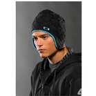 Image of Oakley Earflap Lined Beanie - Black