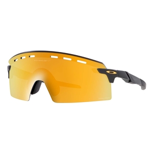 Image of Oakley Encoder Strike Vented Prizm Sunglasses - Matte Carbon Frame / Prizm 24K Lens
