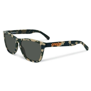 Image of Oakley Eric Koston Frogskins LX Sunglasses - Matte Camo Sunglasses/Dark Grey Lens