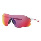 Image of Oakley EVZero Path Prizm Road Sunglasses - Matte White/Prizm Road