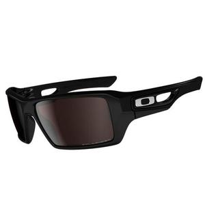 Image of Oakley Eyepatch 2 Men's Polarized Sunglasses - Polished Black /OO Black Iridium Polarized
