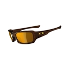 Image of Oakley Fives Squared Polarized Sunglasses - Polished Rootbeer / Bronze Polarized
