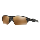 Image of Oakley Flak 2.0 Sunglasses - Polished Black Frames / Prizm Tungsten Polarized