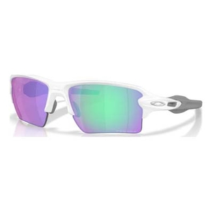 Image of Oakley Flak 2.0 XL Prizm Sunglasses - Matte White Frame / Prizm Golf Lens