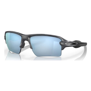 Image of Oakley Flak 2.0 XL Prizm Polarized Sunglasses - Matte Black Camo Frame/Prizm Deep Water Polarized Lens