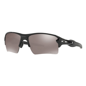 Image of Oakley Flak 2.0 XL Prizm Polarised Sunglasses - Polished Black Frame/Prizm Black Polarized Lens