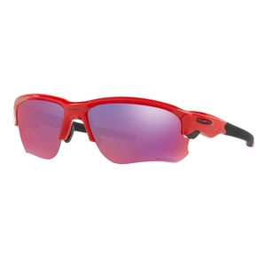 Image of Oakley Flak Draft Prizm Road Polarized Sunglasses - Infrared Frames/Prizm Road Lens