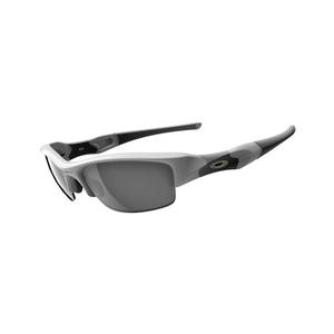 Image of Oakley Flak Jacket Men's Sunglasses - Polished White / Black Iridium