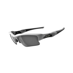 Image of Oakley Flak Jacket XLJ Men's Sunglasses - Polished White / Black Iridium