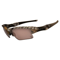 Image of Oakley King's Camo Flak Jacket XLJ Sunglasses - Woodland Camo (Frame) / VR28 Black Iridium (Lens)