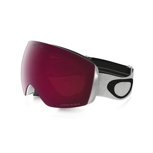 Image of Oakley Flight Deck XM Ski Goggles - Matte White Frame/Prizm Rose Lens