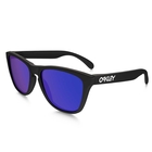 Image of Oakley Frogskins Sunglasses - Matte Black / Violet Iridium