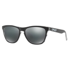 Oakley Frogskins Men's SunglassesEclipse Clear Frames/Black Iridium Lens