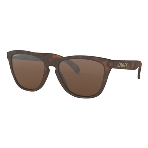 Image of Oakley Frogskins Prizm Sunglasses - Matte Tortoise Frame/PRIZM Tungsten Lens