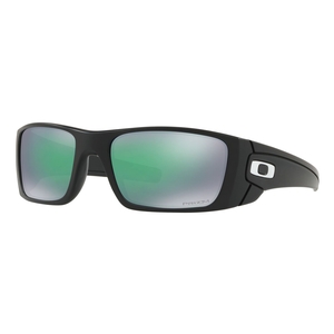 Image of Oakley Fuel Cell Lifestyle Men's Prizm Sunglasses - Matte Black Frame/PRIZM Jade Lens