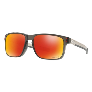 Image of Oakley Holbrook Mix Prizm Polarised Sunglasses - Grey Smoke Frame/Prizm Ruby Polarized Lens