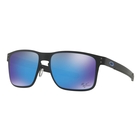 Image of Oakley Holbrook Prizm Metal Sunglasses - Matte Black Frame/Prizm Sapphire Lens
