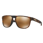 Image of Oakley Holbrook R Prizm Sunglasses - Matte Dark Brown Tortoise Frame/Prizm Tungsten Lens