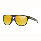 Image of Oakley Holbrook R Sunglasses - Matte Black Frame/24K Iridium Lens