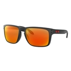 Image of Oakley Holbrook XL Prizm Ruby Glasses - Matte Black Frame/Prizm Ruby Lens