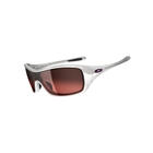 Image of Oakley Ideal Women's Sunglasses - Polished White  / G40 Black Gradient