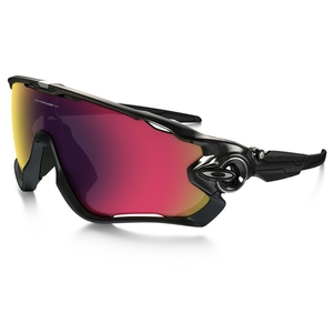Image of Oakley Jawbreaker Men's Polarized Sunglasses - Black Ink / OO Red Iridium Polarized