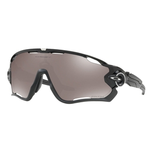 Image of Oakley Jawbreaker Prizm Polarised Sunglasses - Polished Black Frame/Prizm Black Polarized Lens