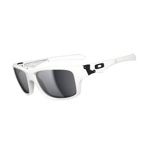 Image of Oakley Jupiter Squared Men's Polarized Sunglasses - Matte White / Black Iridium Polarized
