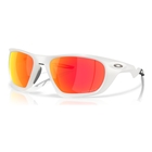 Image of Oakley Lateralis Polarized Sunglasses - Matte Vapor Frame / Prizm Ruby Polarized Lenses