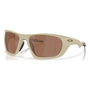 Image of Oakley Lateralis Polarized Sunglasses - Matte Sand Frame / Tungsten Iridium Polarized Lenses