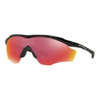 Image of Oakley M2 Frame XL Prizm Cricket Sunglasses - Polished Black Frame/Prizm Cricket Lens