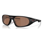 Image of Oakley Neoforma Sunglasses - 100T Matte Black Frame / Prizm Tungsten Lens