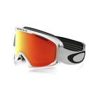 Image of Oakley O2 XM Ski Goggles - Matte White Frame/Fire Iridium Lens