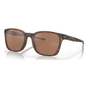 Image of Oakley Ojector Prizm Polarized Sunglasses - Matte Brown Tortoise Frame / Prizm Tungsten Polarized Lens