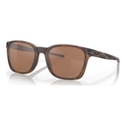 Image of Oakley Ojector Prizm Polarized Sunglasses - Matte Brown Tortoise Frame / Prizm Tungsten Polarized Lens