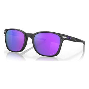 Image of Oakley Objector Prizm Sunglasses - Matte Black Frame / Prizm Violet Lens