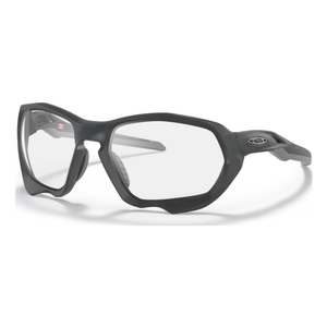 Image of Oakley Plazma Photochromic Sunglasses - Matte Carbon Frame / Photochromic Lens