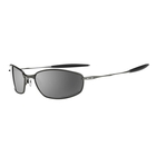 Oakley Polarized Whisker Men's SunglassesPewter / Polarized Black Iridium
