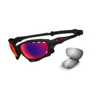 Oakley Racing Jacket Men's SunglassesMatte Black Ink Frame/OO Red Polarized & Black Iridium Lens