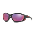 Image of Oakley Racing Jacket Prizm Road Sunglasses - Matte Black / Prizm Road